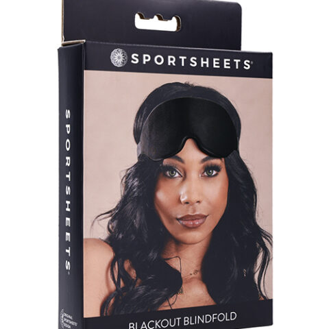 Sportsheets Blackout Memory Foam Blindfold