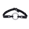 Edge Interchangeable Ring Gag - Black - Image 2