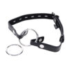 Edge Interchangeable Ring Gag - Black - Image 4