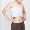 Gender Fluid Strapless Chest Compression Binder - XXXL White - Image 2