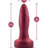 Blush Anal Adventures Atomic Plug - Martian Wine - Image 4