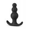 Blush Anal Adventures Beaded Plug - Black - Image 3