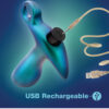 Blush Anal Adventures Teleportation Plug - Lunar Blue - Image 5