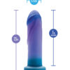 Blush Avant Midnight Rendezvous Dildo - Ocean Blue - Image 4