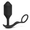 b-Vibe Vibrating Snug & Tug XL - Black - Image 4