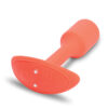 b-Vibe Vibrating Snug Plug - Small Orange - Image 5
