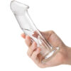 Glas 6" Dildo w/Veins & Flat Base - Image 4