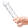 Glas 12" Double Ended Glass Dildo - Clear - Image 4