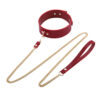 Kinky Play Box Federico Luxurious Leather Restraint Kit - Red - Image 3