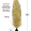 Foxy Fox Tail Silicone Plug - Gold - Image 2