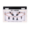Sex & Mischief Brat Charmed Nipple Clamps