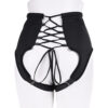 Sportsheets High Waisted Strap-On Corset - Black - Image 5
