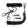 Sportsheets Tied & Twisted Bondage Set - Black - Image 3
