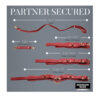 Bedroom Bliss Lover's Restraint Set - Red - Image 4