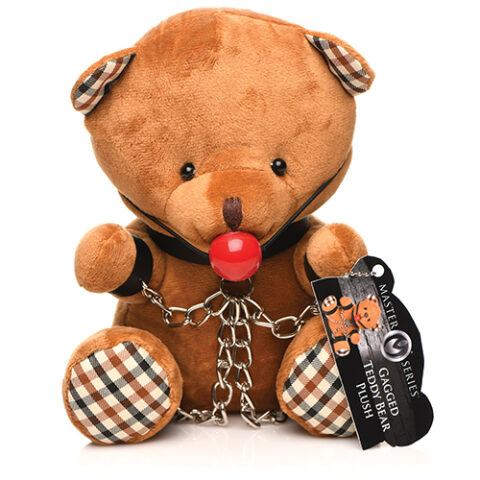 Gagged Teddy Bear Plush